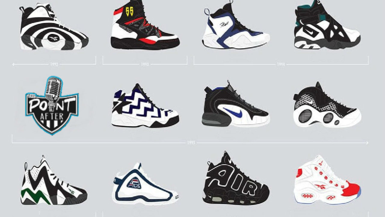 15 Basketball Sneakers from the '90s 