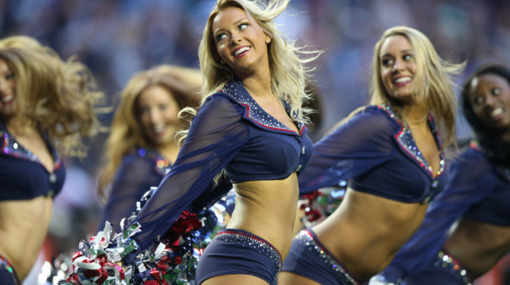 Cheerleaders on Gameday - Super Bowl LI